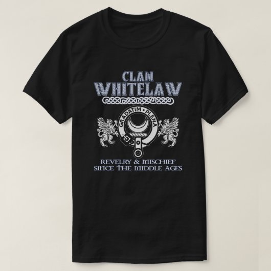 Clan Whitelaw Wappen Scottish Clans Scottish Surna T-Shirt (Design vorne)