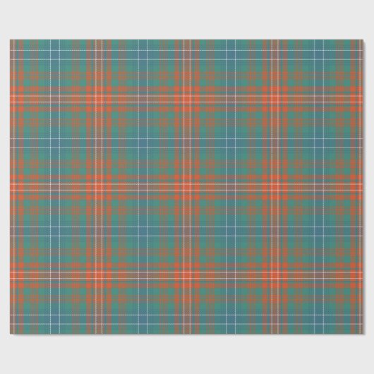 Clan Wilson Ancient Tartan Geschenkpapier (Flach)