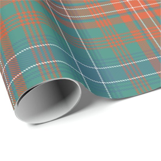 Clan Wilson Ancient Tartan Geschenkpapier (Rolleneckpunkt)