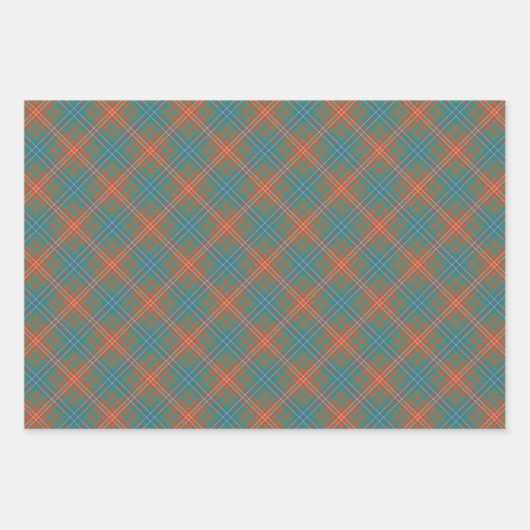 Clan Wilson Ancient Tartan Geschenkpapier Set (Vorderseite 3)