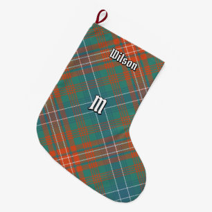 Clan Wilson Ancient Tartan Großer Weihnachtsstrumpf