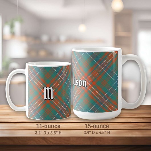 Clan Wilson Ancient Tartan Kaffeetasse
