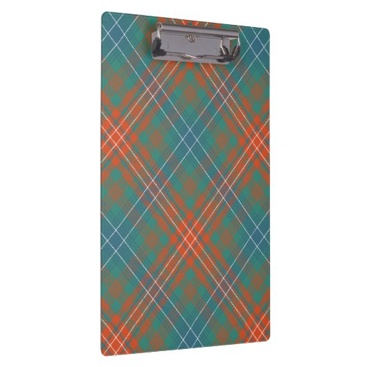 Clan Wilson Ancient Tartan Klemmbrett (Rechts)