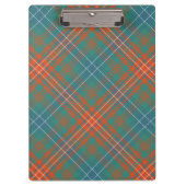 Clan Wilson Ancient Tartan Klemmbrett (Vorderseite)