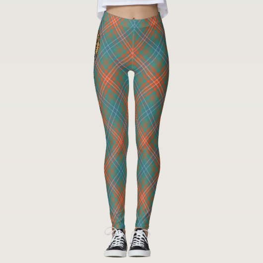 Clan Wilson Ancient Tartan Leggings (Vorderseite)
