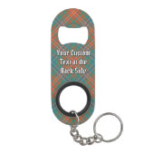 Clan Wilson Ancient Tartan Mini Flaschenöffner (Rückseite)