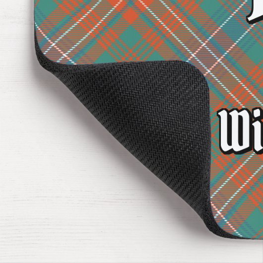 Clan Wilson Ancient Tartan Mousepad (Ecke)