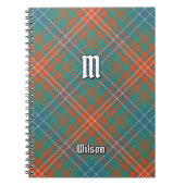 Clan Wilson Ancient Tartan Notizblock (Vorderseite)