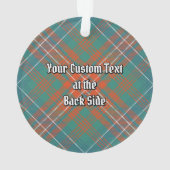 Clan Wilson Ancient Tartan Ornament (Rückseite)