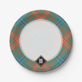 Clan Wilson Ancient Tartan Pappteller (Vorderseite)