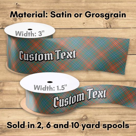 Clan Wilson Ancient Tartan Satinband
