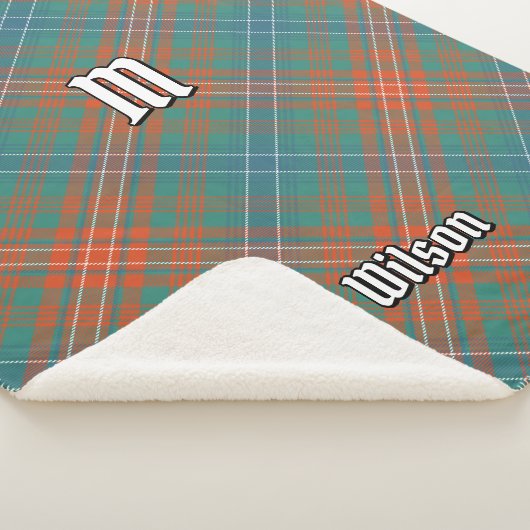 Clan Wilson Ancient Tartan Sherpadecke (3/4)
