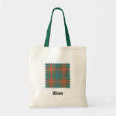 Clan Wilson Ancient Tartan Tote Bag Tragetasche (Vorne)