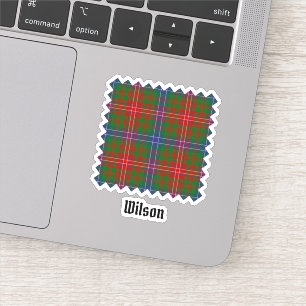 Clan Wilson Modern Tartan Aufkleber