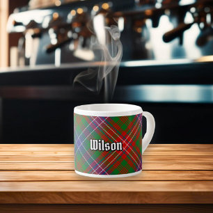 Clan Wilson Modern Tartan Espressotasse