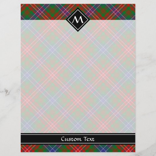 Clan Wilson Modern Tartan Flyer (Hinten)