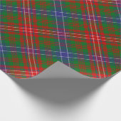 Clan Wilson Modern Tartan Geschenkpapier (Ecke)