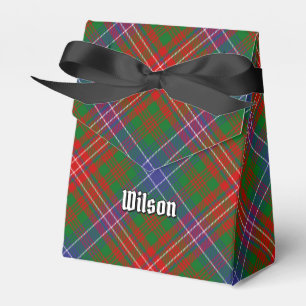 Clan Wilson Modern Tartan Geschenkschachtel