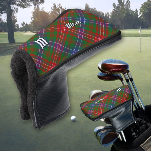 Clan Wilson Modern Tartan Golf Headcover