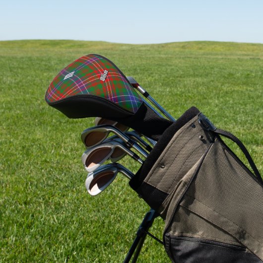 Clan Wilson Modern Tartan Golf Headcover (In SItu)