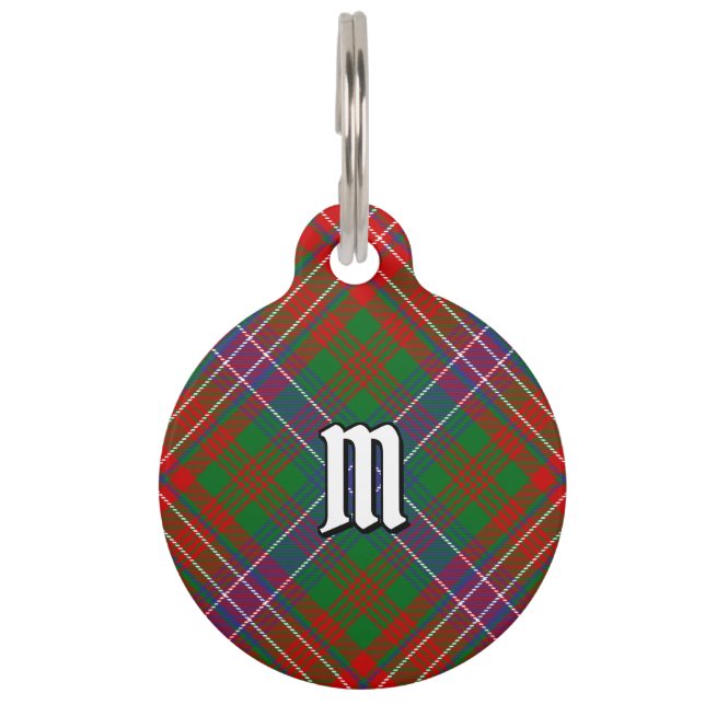 Clan Wilson Modern Tartan Haustiermarke (Vorderseite)