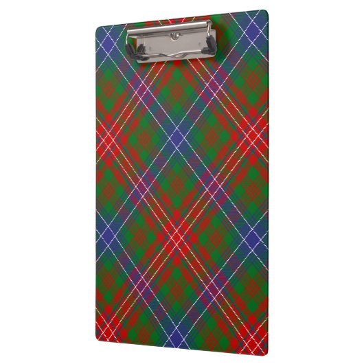 Clan Wilson Modern Tartan Klemmbrett (Links)