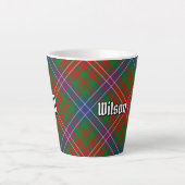 Clan Wilson Modern Tartan Milchtasse (Vorderseite)