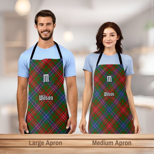 Clan Wilson Modern Tartan Schürze