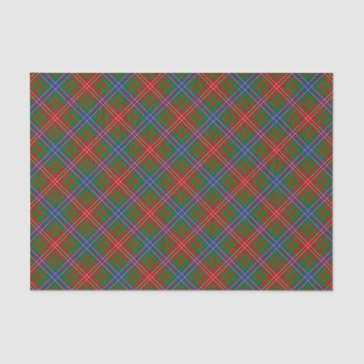 Clan Wilson Modern Tartan Seidenpapier (Vorderseite)