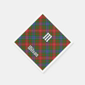 Clan Wilson Modern Tartan Serviette (Ecke)
