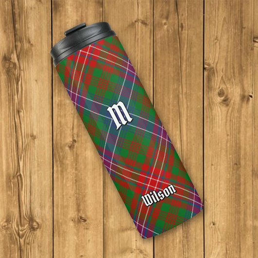 Clan Wilson Modern Tartan Thermosbecher