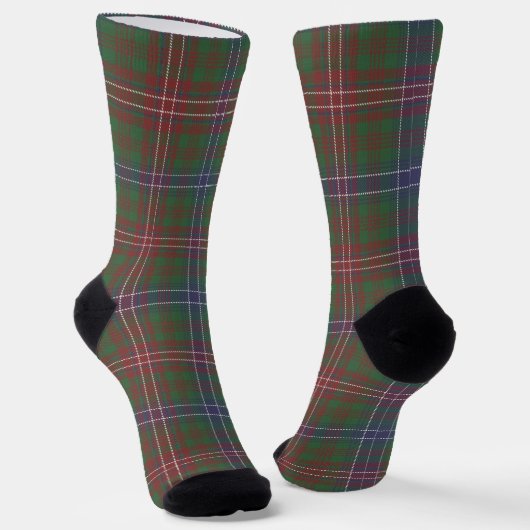 Clan Wilson Muted Tartan Socken (Gewinkelt)