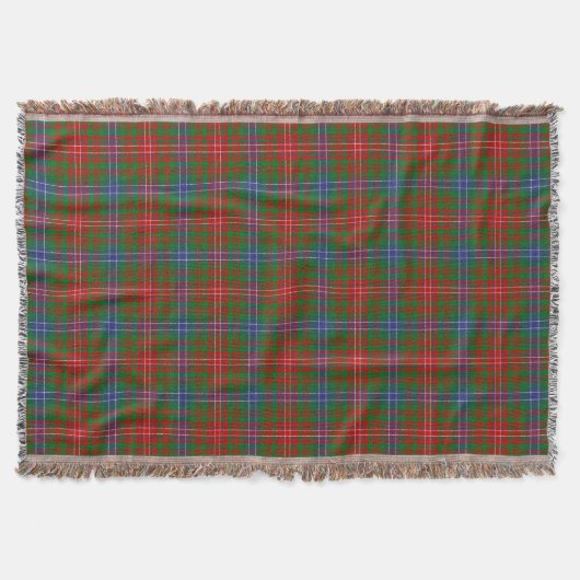 Clan Wilson Tartan Kariert Decke (Vorderseite)