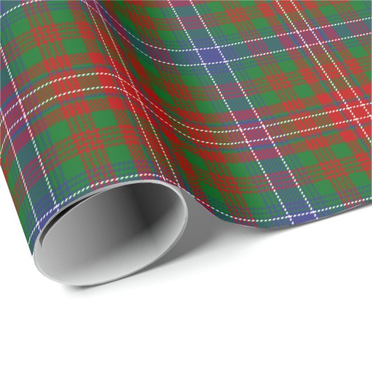 Clan Wilson Tartan Kariert Geschenkpapier (Rolleneckpunkt)