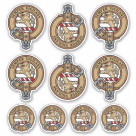 Clan Wilson Wappen Sticker Set