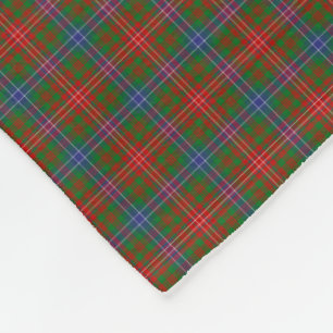 Clan-WilsonTartan Fleecedecke