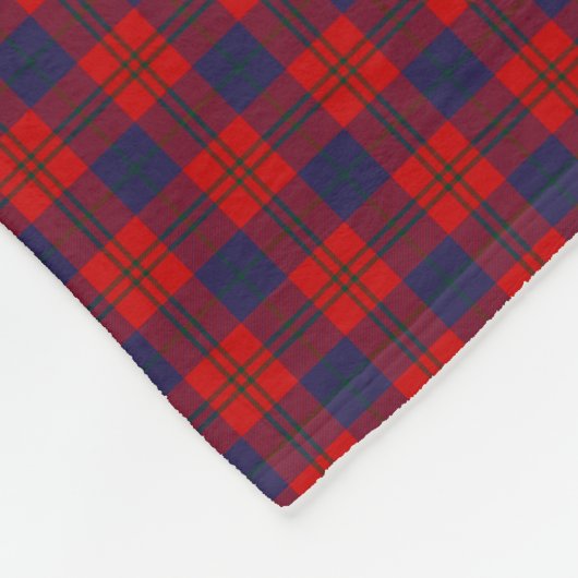 Clan Witherspoon Tartan Fleecedecke (Ecke)