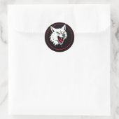 Clan Wolf Dragoons Battletech-Clan Runder Aufkleber (Tasche)