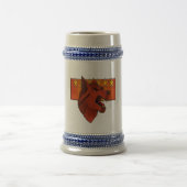 Clan-Wolf Stein Bierglas (Mittel)