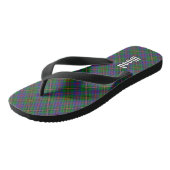 Clan Wood Tartan Badesandalen (Schrägansicht)