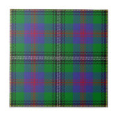 Clan Wood Tartan Fliese (Vorderseite)