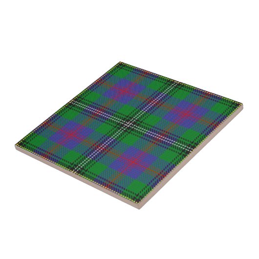 Clan Wood Tartan Fliese (Seite)