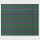 Clan Wood Tartan Geschenkpapier (Flach)