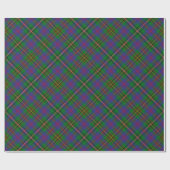 Clan Wood Tartan Geschenkpapier (Flach)