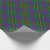 Clan Wood Tartan Geschenkpapier (Ecke)