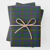 Clan Wood Tartan Geschenkpapier Set (Beispiel)