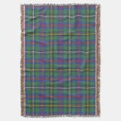 Clan Wood Tartan Kariert schottisches Kilt-Muster Decke (Vorderseite Vertikal)