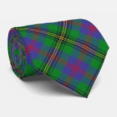 Clan Wood Tartan Krawatte (Gerollt)
