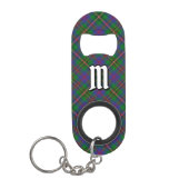 Clan Wood Tartan Mini Flaschenöffner (Vorderseite)