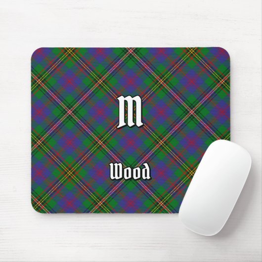 Clan Wood Tartan Mousepad (Mit Mouse)